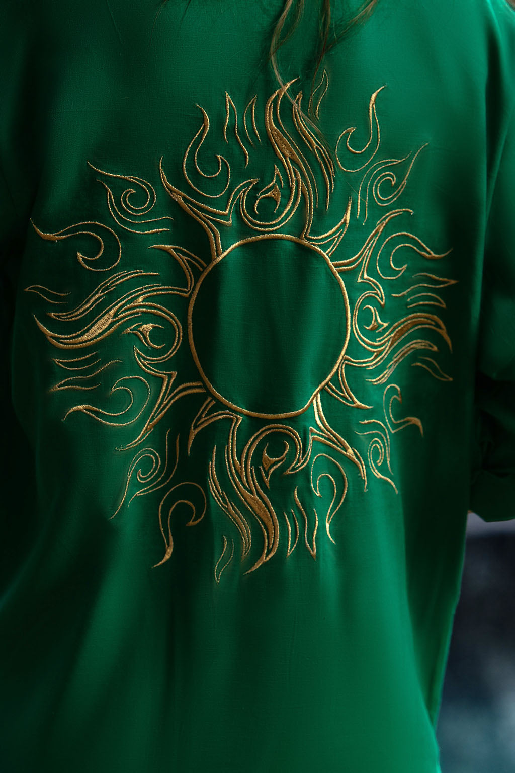 Elegant Green Shirt Dress – Modern Women’s Clothing Online