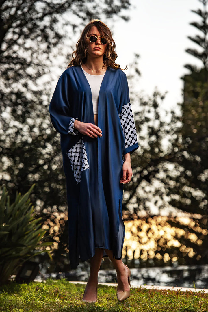 Sapphire Dream Kaftan – Modest Luxe Clothing for Women | Ashia