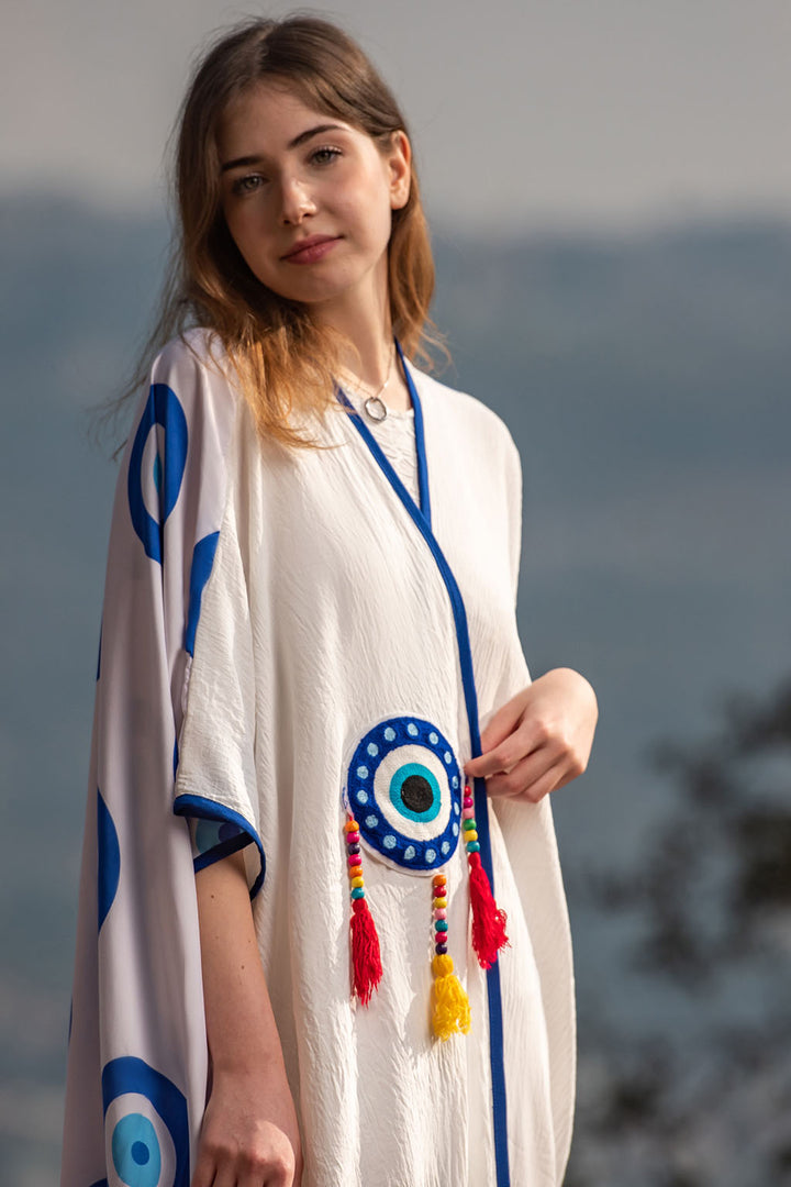 Diva Greek Eye Kaftan