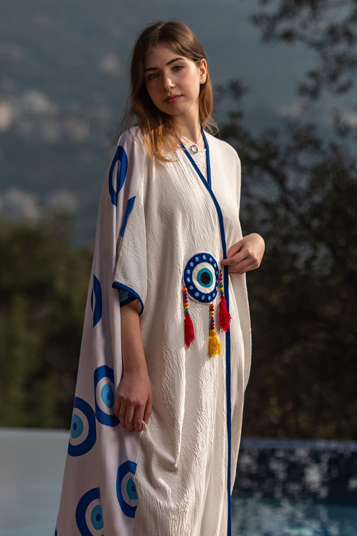 Diva Greek Eye Kaftan